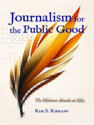 cover image of Journalism for the Public Good